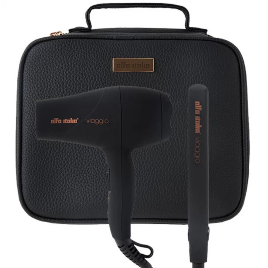 Alfa Italia Travel Set - Nero